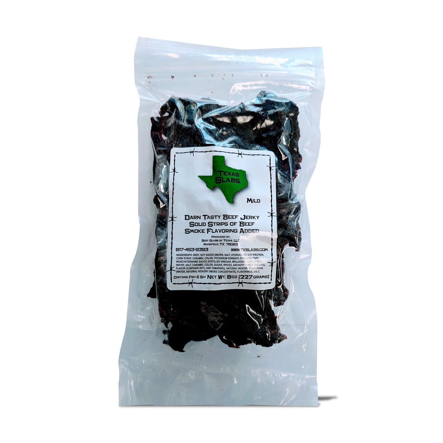 1/2 Lb Beef Jerky (6 Flavors) – Texas Slabs